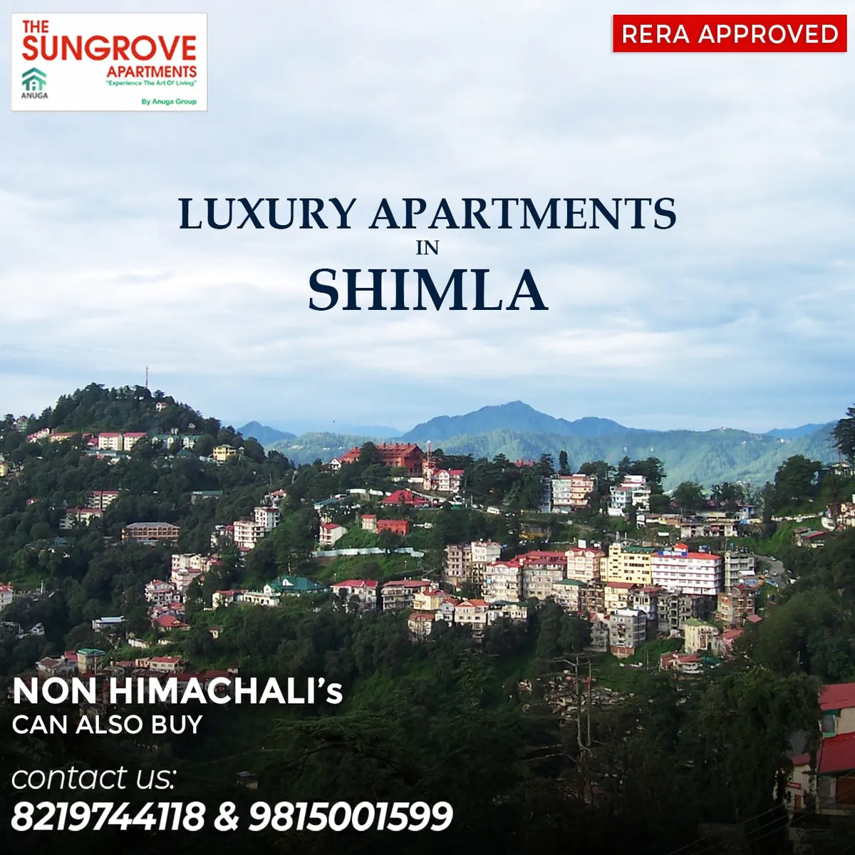 Offer: Luxury apartments in Shimla — The Sungrove Apartments