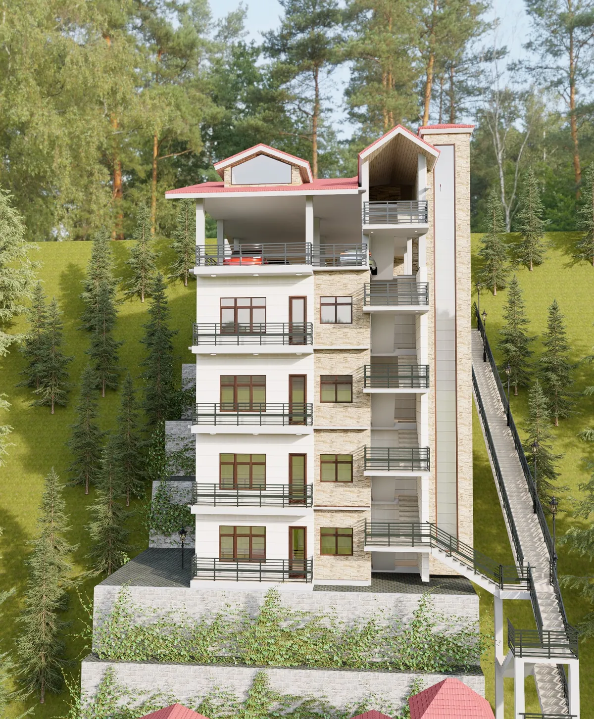 Sungrove 4 BHK duplex, Block A